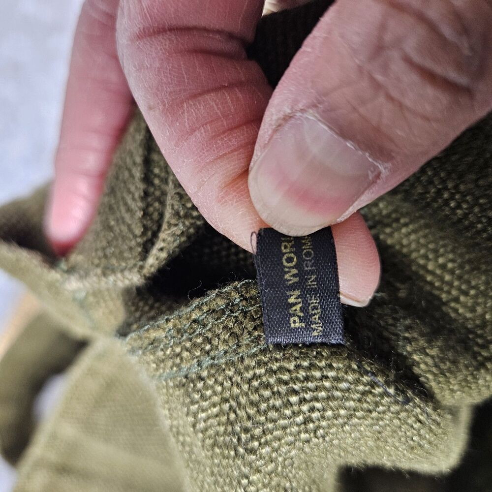 Ecolution Olive Hemp Crossbody Messenger Bag Eco Friendly Natural READ - Picture 12 of 12